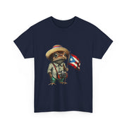 Coqui Frog Puerto Rico T-Shirt - Puerto Rican Flag, Taino, Boricua - Unisex Apparel