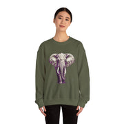Majestic Elephant Safari Wildlife Artwork Sweatshirt Gift for Animal Lovers