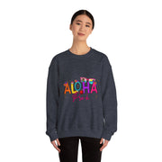 Groovy Aloha Pre-K Teacher Summer Vacation Beach Hawaiian Sweatshirt, Unisex Teacher Gift