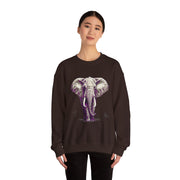 Majestic Elephant Safari Wildlife Artwork Sweatshirt Gift for Animal Lovers