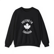 Funny Canadian Halloween Costume Sweatshirt for Men & Women