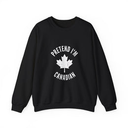 Funny Canadian Halloween Costume Sweatshirt for Men & Women