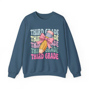 Coquette First Day Of School 3rd Grade Sweatshirt | Back To School Apparel