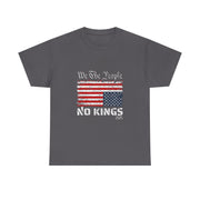 No Kings in America Distress Flag Upside Down We the People T-Shirt - Unisex Apparel