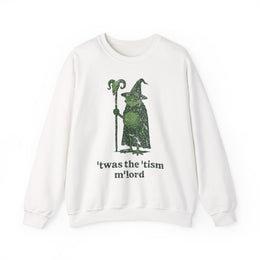Frog Wizard Meme Sweatshirt Funny 'Tism M'Lord Autism Awareness Gift For Fans