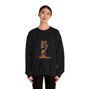 Vintage Cat Art Teacher Sweatshirt Gift for Unisex
