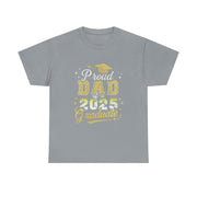 Proud Dad of 2025 Graduate Senior Graduation T-Shirt - Gift for Him