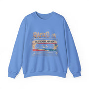 Raised On Old School Hip Hop Sweatshirt Vintage Rap Music Apparel