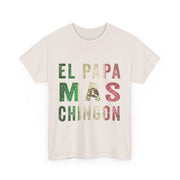 El Papá Más Chingón T-Shirt – Funny Spanish Graphic Tee for Mexican Dads on Father’s Day