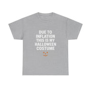 Funny Inflation Halloween Costume T-Shirt for Him