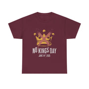 No Kings Day T-Shirt – Bold Patriotic Statement Tee for Democracy Lovers on Independence Day