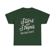 4th Of July Stars Stripes Equal Rights T-Shirt Gift for Her