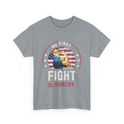 Vintage Fight Oligarchy America Flag T-Shirt for Women Gift for Her