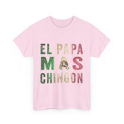 El Papá Más Chingón T-Shirt – Funny Spanish Graphic Tee for Mexican Dads on Father’s Day