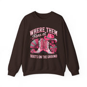 Cool Boots On The Ground Fans Sweatshirt Gift for Fans