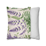 Whispering Lavender Serenity Pillowcase - Elegant Home Decor