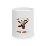 Funny Throat Goat Mug - Inappropriate Adult Humor Gift for Him