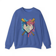 Cool Baseball Boys Ice Cream Drip Sweatshirt - Unisex Apparel