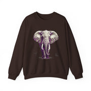 Majestic Elephant Safari Wildlife Artwork Sweatshirt Gift for Animal Lovers