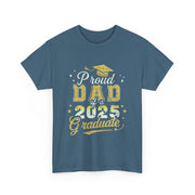 Proud Dad of 2025 Graduate Senior Graduation T-Shirt - Gift for Him