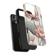 Vintage Lotus Blossom Phone Case Gift for Her - Trending Floral Design