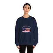 Funny Rejecting Kings Since 1776 Democracy America US Flag Sweatshirt - Unisex Apparel
