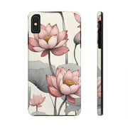 Vintage Lotus Blossom Phone Case Gift for Her - Trending Floral Design