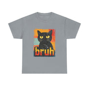 Funny Cat Bruh Meme Graphic T-Shirt Unisex Apparel Gift