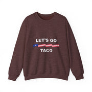 Funny Political Let's Go Taco Trump Sweatshirt Gift for Fans