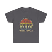 Vintage 2012 Official Teenager 13th Birthday T-Shirt - Unisex Gift