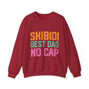 Vintage Skibidi Dad Rizz Funny Father's Day Sweatshirt Gift for Him