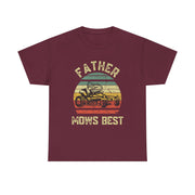 Funny Father's Day T-Shirt Dad Mows Best Lawn Mowing Gift for Him