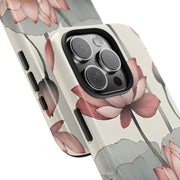 Vintage Lotus Blossom Phone Case Gift for Her - Trending Floral Design