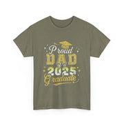 Proud Dad of 2025 Graduate Senior Graduation T-Shirt - Gift for Him