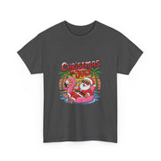 Christmas in July Funny Santa Summer Beach Vibes Hawaiian T-Shirt - Unisex Apparel