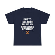 Funny Inflation Halloween Costume T-Shirt for Him