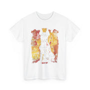 Womens Pop Art Dog 90s Graffiti V-Neck T-Shirt Gift for Her