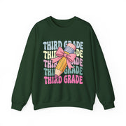 Coquette First Day Of School 3rd Grade Sweatshirt | Back To School Apparel