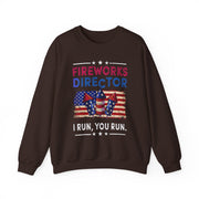 Funny 4th of July Fireworks Director Sweatshirt Gift for Him