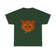 Smoking Cat Cigarette Y2K Long Sleeve Tee Unisex Apparel Gift