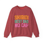 Vintage Skibidi Dad Rizz Funny Father's Day Sweatshirt Gift for Him