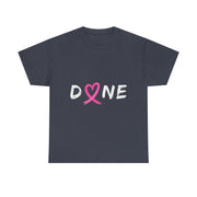 Done Chemo Radiation Breast Cancer Survivor T-Shirt Gift for Her