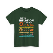 Funny Inflation Holiday T-Shirt - Unisex Apparel