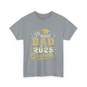 Proud Dad of 2025 Graduate Senior Graduation T-Shirt - Gift for Him