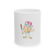 Ice Cream Drip Baseball Spots Baseball Drip Mug For Girls