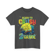 Spongebob Dabbing Ready to Crush 2nd Grade School T-Shirt Gift for Students