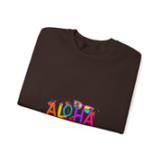 Groovy Aloha Pre-K Teacher Summer Vacation Beach Hawaiian Sweatshirt, Unisex Teacher Gift