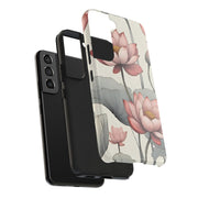 Vintage Lotus Blossom Phone Case Gift for Her - Trending Floral Design