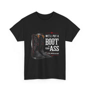 Cowgirl Western Boot 4th of July T-Shirt Gift for Her