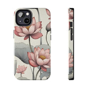 Vintage Lotus Blossom Phone Case Gift for Her - Trending Floral Design